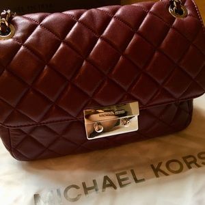 Micheal Kors Sloan Quilted Leather Shoulder Bag